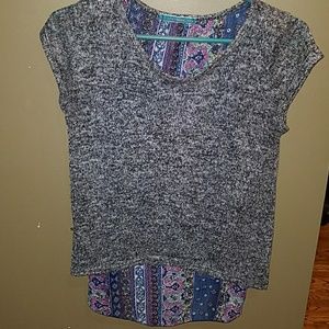 Julie's Closet Boho Chic layered look shirt M